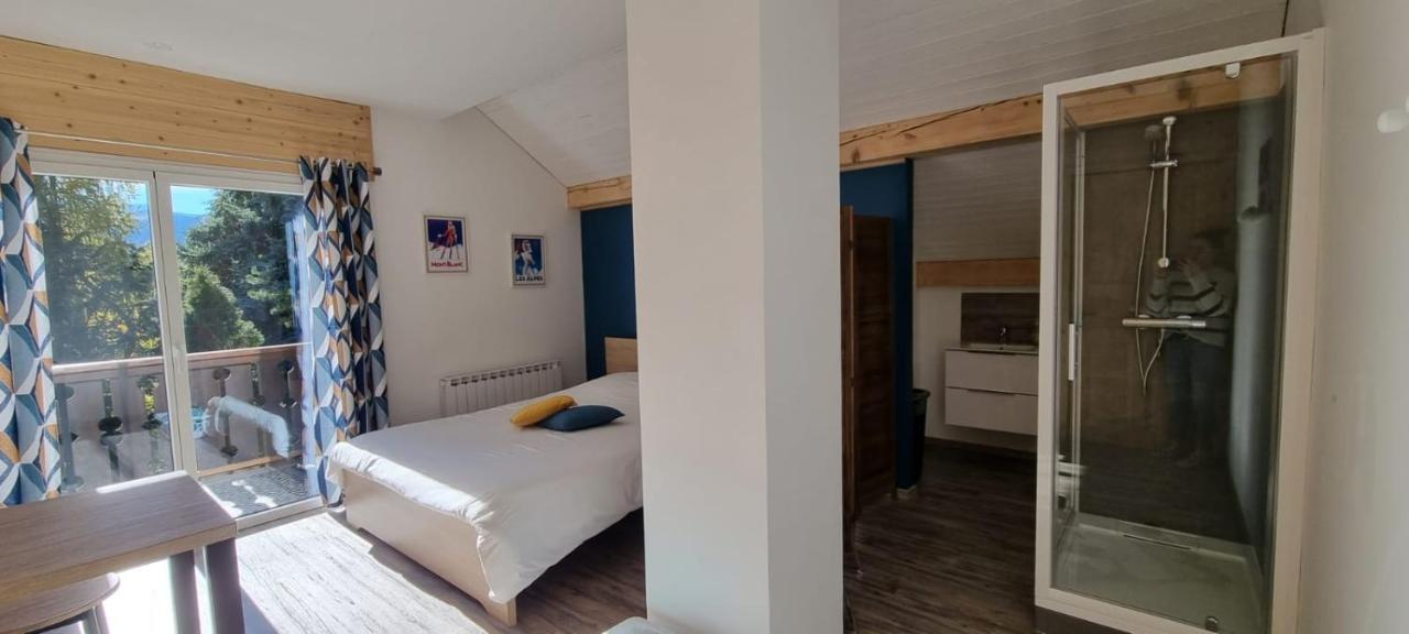 Mont Bivouac, Chambre,Entree Et Sdb Privee,Balcon Vue Mtblanc Passy  Exteriér fotografie